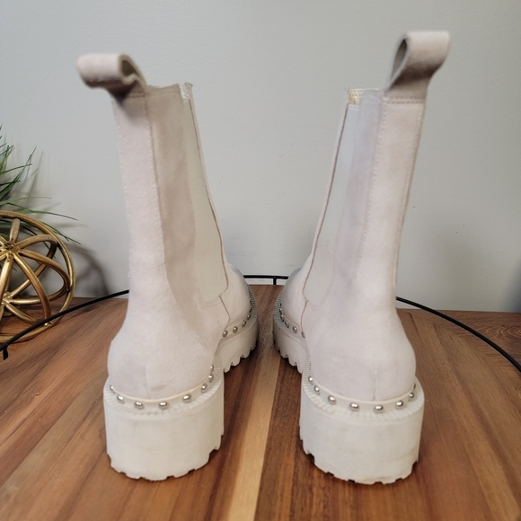 Vince Camuto Meendey Platform Chelsea Boot Chunky Lug Sole Heels Size 7 - Picture 5 of 17